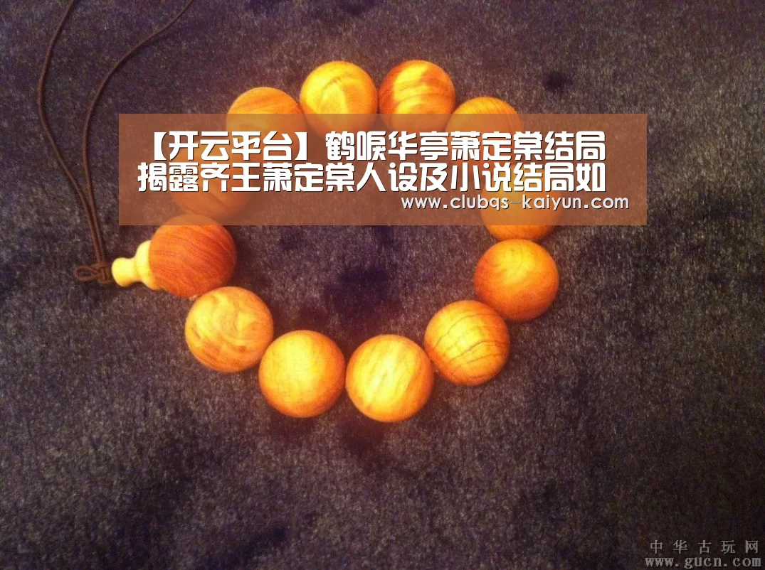 【开云平台】鹤唳华亭萧定棠结局 揭露齐王萧定棠人设及小说结局如何